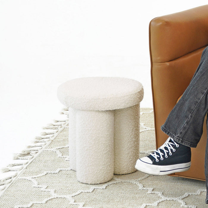 Wesley - Stool - Ivory - view 5