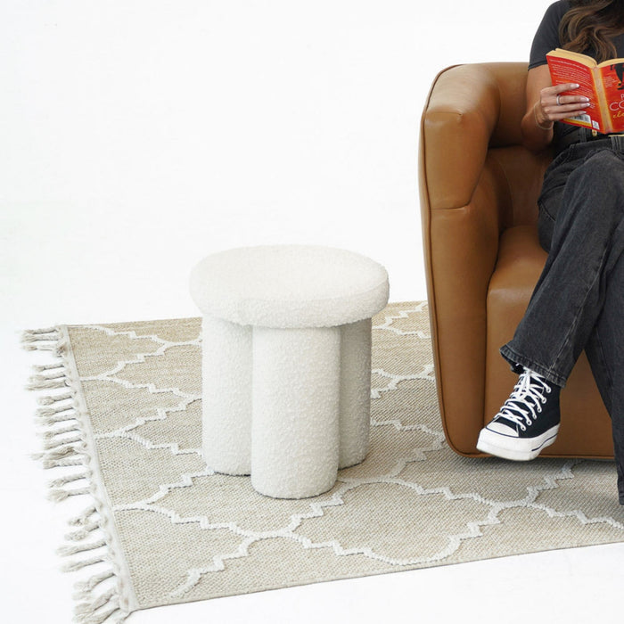 Wesley - Stool - Ivory - view 7