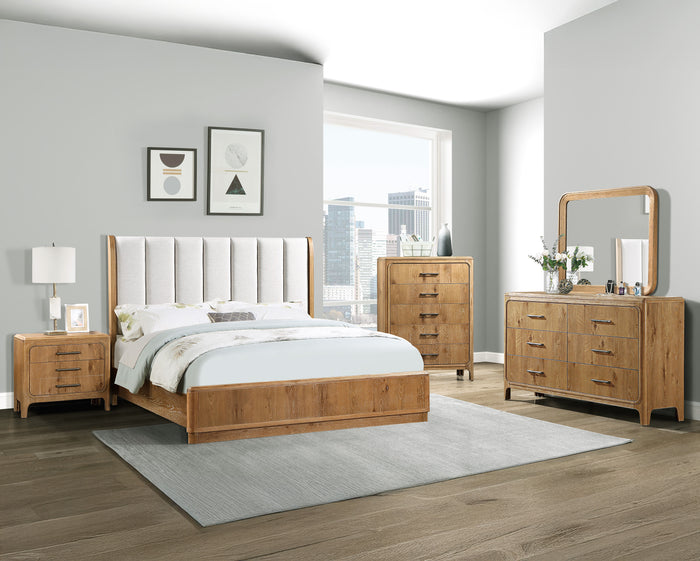 Westcott Night Stand-Cerused Natural