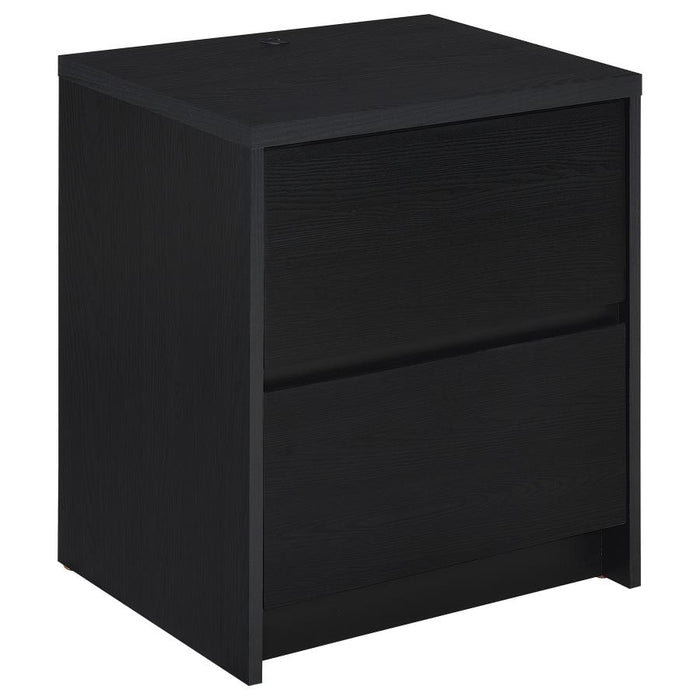 Westpark 2-Drawer Nightstand LED Lights And USB