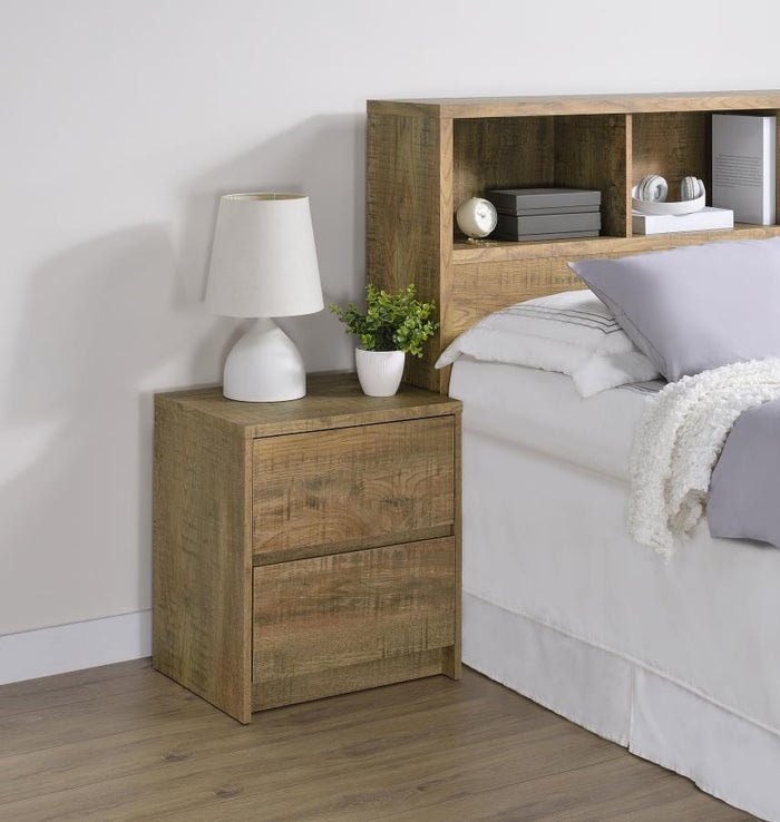 Westpark - 2-Drawer Nightstand LED Lights And USB