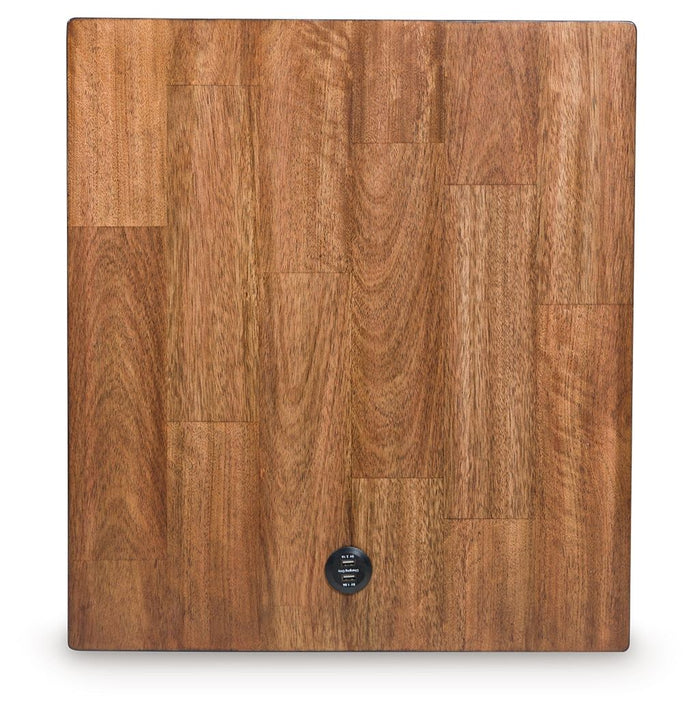 Wildenauer - Brown / Black - Rectangular End Table by Signature Design by Ashley® | Bel Furniture