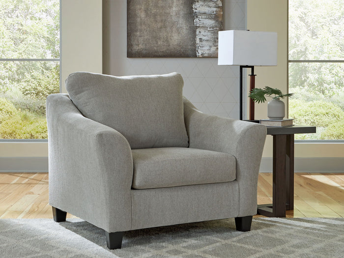 Willarae - Taupe - Chair And A Half by Benchcraft® | Bel Furniture