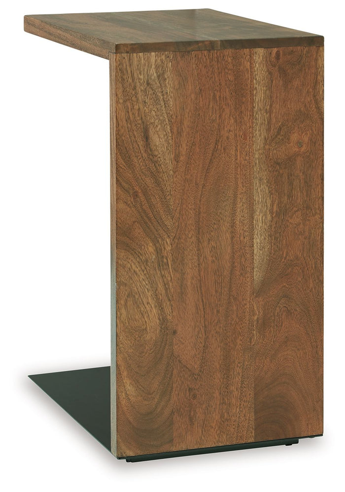 Wimshaw - Brown / Black - Accent Table by Signature Design by Ashley® | Bel Furniture