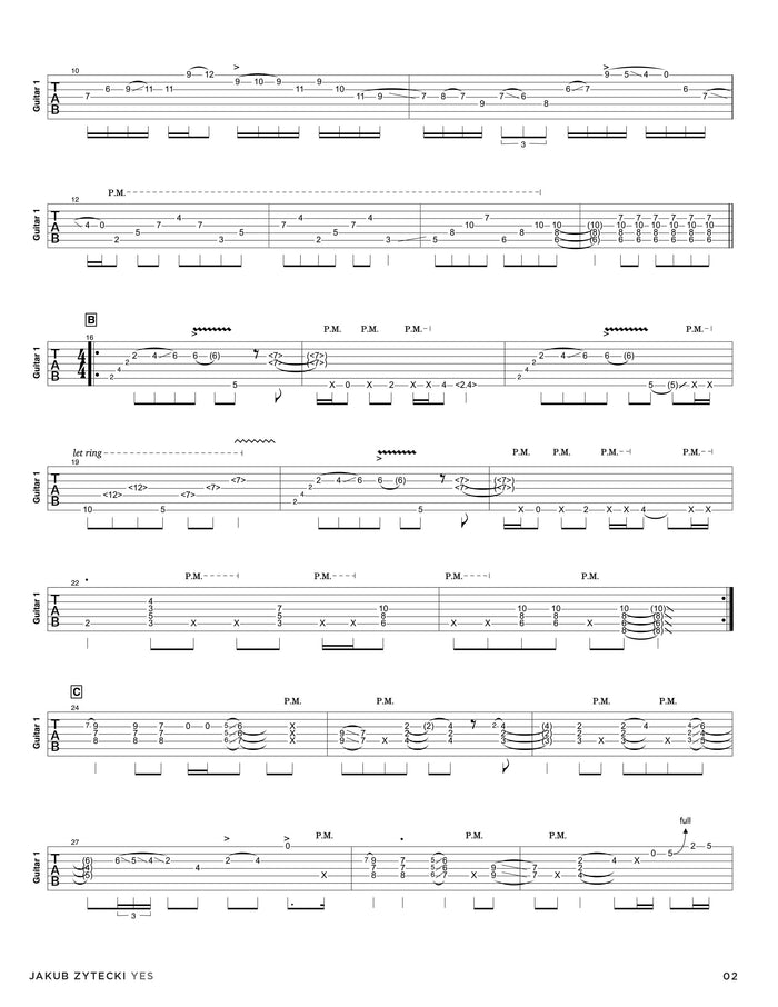 Printed Guitar Book, Digital Guitar Book