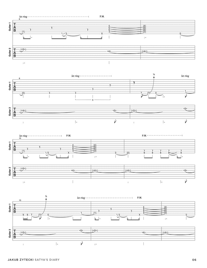 Printed Guitar Book, Digital Guitar Book