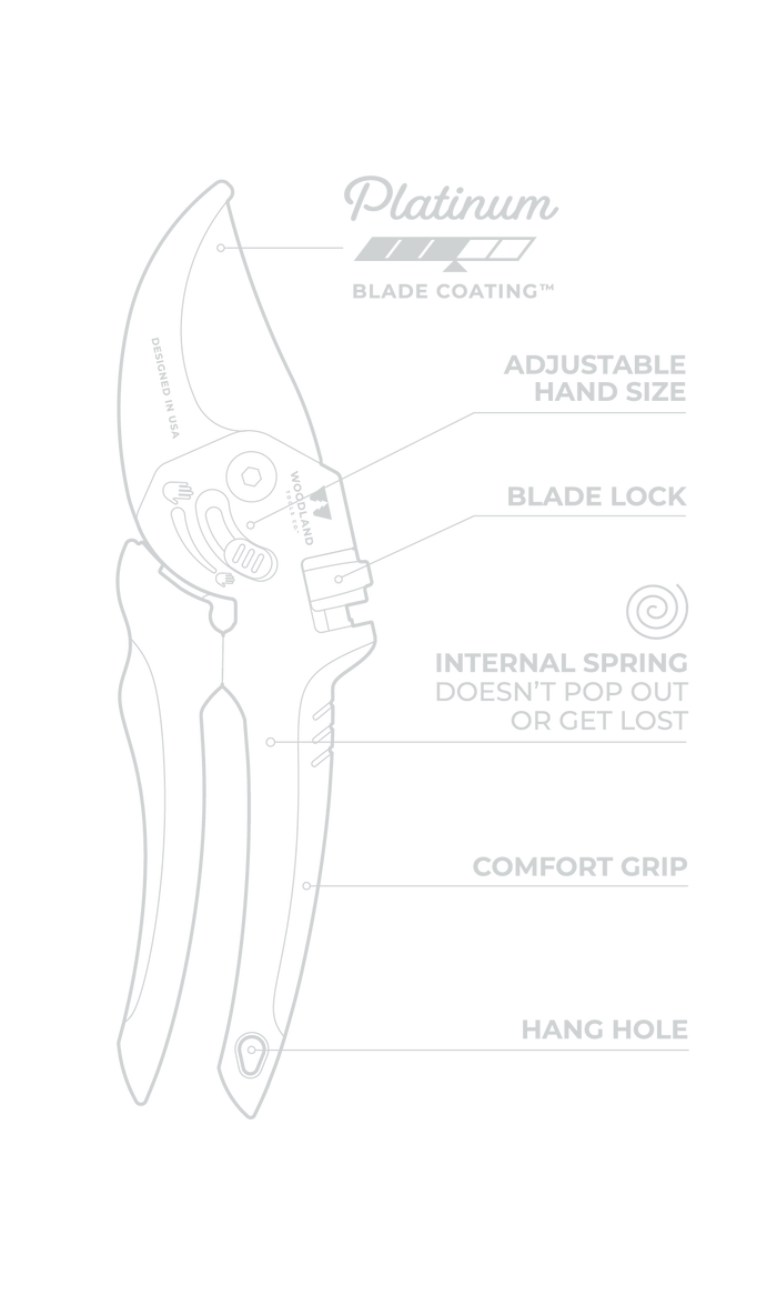 Woodland Tools Heavy Duty Bypass Pruner