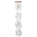 Woodstock Chimes Capiz Waterfall Blanca