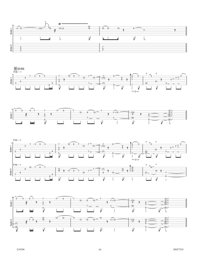 Printed Guitar Book, Digital Guitar Book