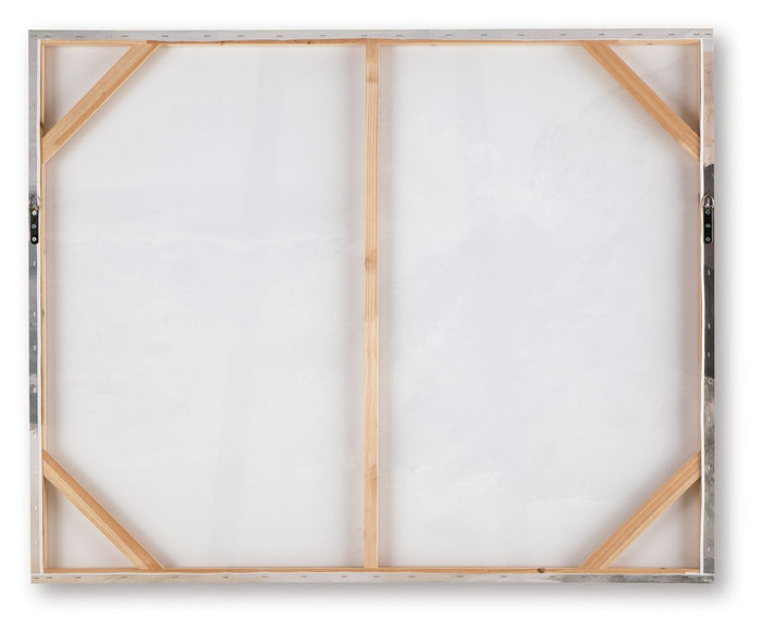 Worthner - Wall Art - Tan / Gray / White - view 2