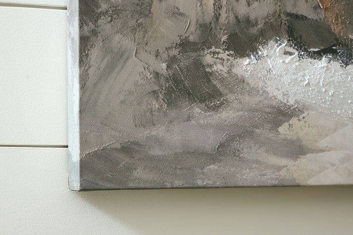 Worthner - Wall Art - Tan / Gray / White - view 5
