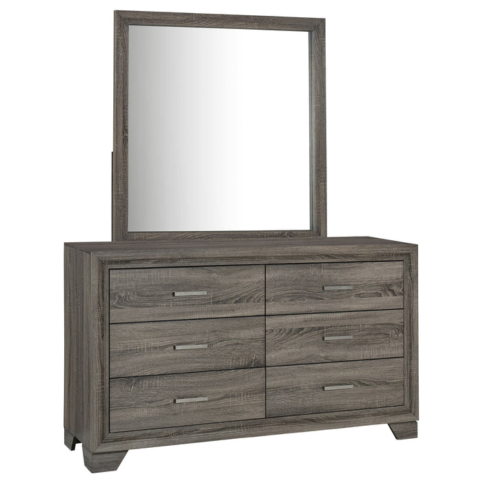 Dark Gray / Dresser & Mirror