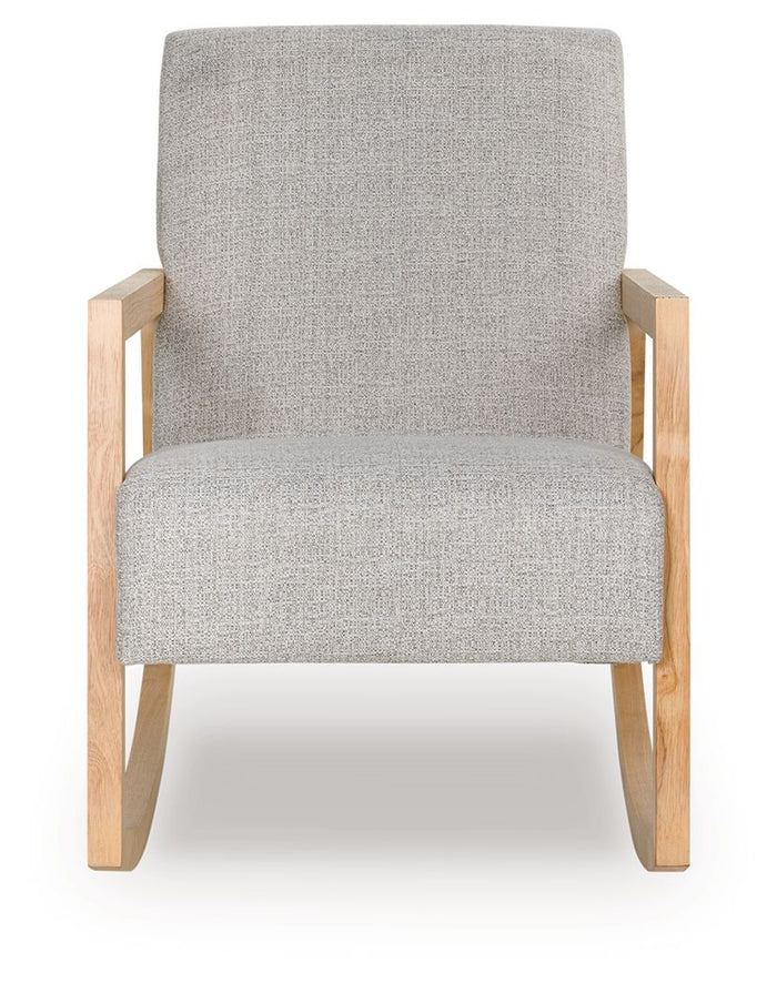 Wychworth - Accent Chair - Gray / Natural - view 2