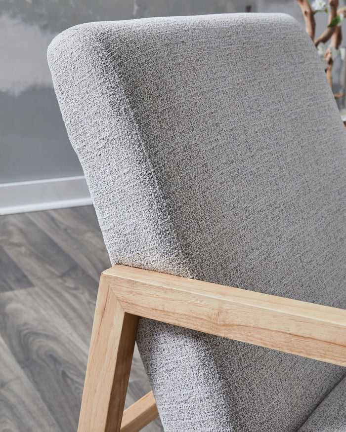 Wychworth - Accent Chair - Gray / Natural - view 5