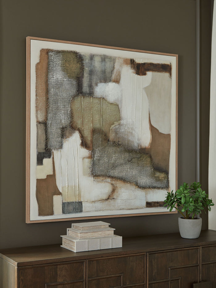 Wylander - Wall Art - Tan / Brown / Gray - view 4