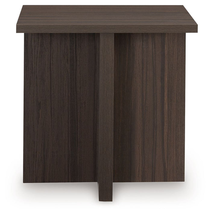 Zendex - Brown - Occasional Table Set (Set of 2) by Signature Design by Ashley® | Bel Furniture