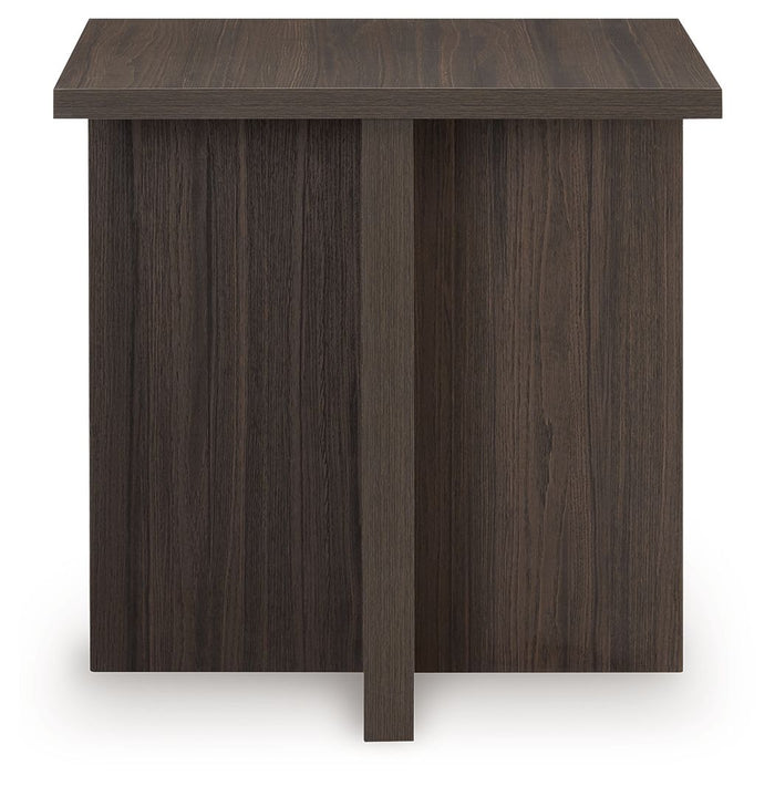 Zendex - Brown - Occasional Table Set (Set of 2) by Signature Design by Ashley® | Bel Furniture
