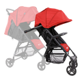 Zoe Classic Tandem Add On Seat in Red
